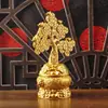 Árbol del Dinero Chapado en Oro para Atraer Riqueza, Árbol de la Fortuna para Sala de Estar, Decoración de Oficina, Regalo de Inauguración de Tienda, Manualidad Decorativa