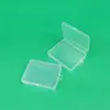 Caja de Plástico PP Rectangular Joyería Accesorios Caja de Almacenamiento Transparente Caja Organizadora de Piezas de Herramientas de Ferretería Equipo de Pesca Caja de PP