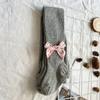 Especial para Bebês, Leggings Fofas de Primavera e Outono, Meias-Calças de Peça Única Infantis com Laço, Atacado