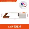 Escritorio ejecutivo lacado de alta gama, escritorio moderno simple para oficina de CEO, elegante escritorio y silla individual para gerente supervisor, creativo