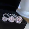 Anel de amor de engajamento criativo Versa ins Famoso da Internet popular micro-incrustado moda europeia e americana anel de diamante de quilate feminino