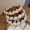 Diadema Nueva Azul Super Hada Estampada Nueva Chinoiserie 2025 Nueva Gama Alta Incrustada de Diamantes Estilo Extranjero Diadema para Lavado de Cara Accesorios para el Cabello para Mujeres