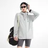 Chaqueta Cortavientos de Primavera y Otoño para Hombre, Chaqueta Fina de Montañismo, Ropa Exterior para Acampar y Senderismo, Deportiva Casual, Se Puede Imprimir Logo