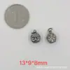198-249 Colgante de Borla de Plata Antigua Retro de Shanxi Accesorios DIY Pulsera de Plata Sanqi Pulsera con Cuentas Adornos Wenwan Accesorios