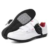 Zapatos Four Seasons New Road Mountain Lock estilo unisex con cierre para ciclismo, zapatos dinámicos para bicicleta individual, zapatos de suela dura para ciclismo