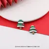 Desenho Animado de Natal Boneco de Neve Homem de Gengibre Resina Patch DIY Feito à Mão Capa de Celular Decoração de Copo d'Água Pequenos Acessórios