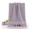 Toalla Gaoyang al por mayor Toalla Latido Algodón Puro Hogar Suave Absorbente Algodón Grueso Toalla Facial Bordada Regalo Transfronterizo