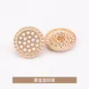 Botones de Perla con Múltiples Diamantes, Botones Metálicos para Abrigos de Lana, Botones para Trajes y Ropa Formal, Accesorios para Prendas Jinda