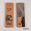 Faca Yangjiang Atacado Padrão Damasco Imitado Faca de Açougue Faca de Cozinha Afiada para Uso Doméstico Faca de Dupla Utilidade para Fatiar e Cortar Carne