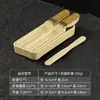 Tubo de bambú imitación melamina sin moho restaurante de hot pot juego de cucharas de pasta de camarón plato creativo de pasta de camarón molde para hacer albóndigas de pescado y res