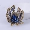 Elegante Elegante Broche de Flor Estilo Europeo y Americano Atmosférico Personalizado Corsage Pin para Abrigo Cárdigan de Mujer Accesorios Regalo para Mujer