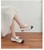 Nuevos Zapatos Planos de Otoño para Mujer, Estilo Pequeño Fragante para Usar por Fuera, Zapatos Mary Jane para Mujer, Zapatos de Suela Blanda con Combinación de Colores Femenina para Mujer