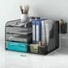Estante para documentos, caja de archivo, organizador de escritorio de oficina, carpeta de archivos, soporte para libros, artículos de oficina, caja de almacenamiento de documentos
