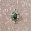 Nuevo Pasador Ovalado de Cristal Incrustado Tocados Accesorios de Joyería DIY Colgante para Cinturón Ropa
