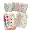 Pegatinas de Flequillo de Encaje Dulces para Niños, Herramienta para Acomodar el Cabello de la Frente, Pegatinas Mágicas Lindas para Niñas, Diadema para Niñas Pequeñas