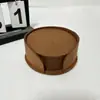 Juego de Posavasos Absorbentes de Fieltro de Colores Antideslizante Aislante para Vajilla Esterilla Drenante Esterilla Redonda con Corte Esterilla Decorativa de Tela