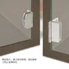 Bisagra para Puerta de Gabinete de Cristal Puerta de Gabinete de Vino Bisagra de Cristal Sin Marco Plegable Fijo Bisagra de Cristal Sin Apertura Gabinete de Exhibición Estante para Vino