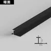 Borde de Tira en Forma de I de 7 mm para Paneles de Pared, Clips Metálicos Extremadamente Estrechos, Chapa de Madera, Paneles de Cristal de Carbono, Borde para Paneles de Panal
