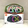 Rede de e-commerce transfronteiriço Live Red ao ar livre portátil Nova BOOMS BOX3 LED Grande Deus da Guerra terceira geração Alto-falante Bluetooth