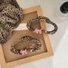 Pinza de Nube con Corte Estampado de Leopardo para Mujer, Nuevo Accesorio para el Cabello de Alta Gama Otoño e Invierno 2025 para Volumen, Pinza de Tiburón en la Parte Posterior de la Cabeza