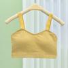 Verano Transpirable Sling Espalda Hermosa Tipo Tubo Pecho Anti-movimiento Sin Aro de Acero Ropa Exterior Interior Fina Cómoda Sin Costuras Envoltura de Pecho para Mujer
