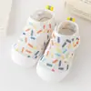 Sandálias Transfronteiriças para Bebês e Crianças Pequenas, Meninos e Meninas, Sapatos de Verão para Crianças Pequenas, Sapatos Infantis, Sandálias de Malha com Velcro Antiderrapantes de Solado Macio