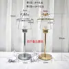 Lámpara de Mesa DIY de Nácar Lámpara de Mesa Hecha a Mano Lámpara de Mesa de Concha Paquete de Material Adhesivo Perforado Marco de Hierro