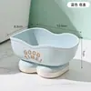 Plato de jabón de doble capa sin rastro y sin perforaciones para baño, plato de jabón simple de alto valor para baño, decoración creativa para escritorio del hogar
