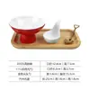 Red Shu Great Xia Hot Pot Shop Hielo Creativo Mianice Bowl Melamina Postre Bol Helado Traje