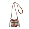Bolso de accesorios para niños, popular en Europa y América, con colores contrastantes, mini bolso de venta personalizado para niñas, bolso bandolera de princesa a la moda.