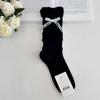 Calcetines de pantorrilla de diseño Calcetines de felpa de color puro Calcetines delgados versátiles Calcetines de verano para mujer cómodos estilo ballet Calcetines de niña estilo coreano