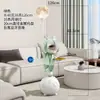 Coelho Astronauta Espacial Grande Enfeite para Lateral de Sofá, Estante de TV, Decoração de Chão, Presente de Inauguração de Casa para Sala de Estar, Decoração de Luxo Leve