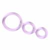 Pegamento Suave Transparente Triple Restricción Anillo de Bloqueo de Precisión Anillo Peneano Serial Triple Anillo de Restricción Wrapskin Anillo Divertido para Parejas Adultas