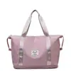 Bolsa de viaje de negocios para mujer, bolsa de equipaje para distancias cortas, bolsa de almacenamiento portátil de gran capacidad, bolsa de viaje ligera plegable, bolsa de almacenamiento