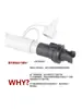 Conector de Válvula de Aire para Bote de Goma Kayak Adaptador de Válvula de Aire para Bote Inflable Cabezal de Boquilla de Aire Multifuncional para Tabla de Paddle