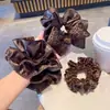 Goma para el pelo con estampado de leopardo Otoño e Invierno Nueva Dulce Fresca Y2K Chica Picante Grande para Cola de Caballo Baja Accesorio para el Cabello para Mujer