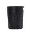 Bote de Basura de Plástico para el Hogar Sala de Estar Cocina Baño Gran Capacidad Sin Tapa Diámetro Grande Anillo Engrosado Cesto de Basura
