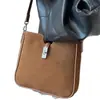 Bolsa Pequena Fosca Retrô Outono e Inverno para Mulheres 2025 Nova Versátil para o Dia a Dia Bolsa de Ombro Bolsa de Axila Bolsa Transversal Bolsa Saco