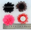 Flor de Zapatos Simulada Accesorios para Ropa Flor de Cabeza de Gasa de 7 cm Flor de Cabeza para Niños DIY Accesorios de Flor para Ropa Multicolor en Stock Venta al por Mayor