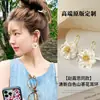 Brincos de Camélia Estilo Zhao Lusi para Mulheres 2026 Novos Brincos Populares de Alta Qualidade Design de Nicho Brincos da Moda