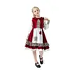 Día del Niño Niño Adulto Caperucita Roja Niña Vendiendo Cerillas Disfraz Disfraz para Representación Teatral Ropa Medieval