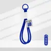 Correa corta de muñeca estilo macarrón, charm simple para teléfono, correa para llavero, correa para taza, correa para teléfono, producto transfronterizo
