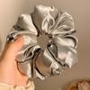 Scrunchies Novos de Verão 2025 para Mulheres, Estilo Coreano, Elásticos de Rabo de Cavalo de Alta Qualidade, Acessórios de Cabelo Frescos e Simples