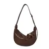 Bolso Bandolera para Mujer 2026 Nuevo Modelo de Verano, Bolso de Hombro de Moda Vintage de Alta Gama para el Trabajo, Bolso Tipo Dumpling de Gran Capacidad