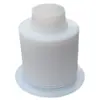 Processamento personalizado de politetrafluoretileno (PTFE) peças de formato especial, peças de formato especial em material PTFE, peças plásticas de fluoreto de polivinilideno PVDF