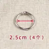 Suporte Vertical para Calendário de 6 polegadas Tamanho Pequeno Base Triangular Suporte para Exibição de Artesanato Infantil Suporte para Calendário DIY Caseiro