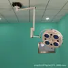 Lámpara Quirúrgica Sin Sombras Fuente de Luz Fría Lámpara Quirúrgica Multifuncional Lámpara de Iluminación Simple Colgante Quirúrgica Lámpara para Clínica Ginecológica