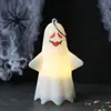 Decoração de halloween lâmpada fantasma pingente halloween enfeites de halloween adereços de festa lâmpada de abóbora portátil