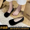 Zapatos planos de talla grande 35-43 para mujer, mocasines 2026 primavera y otoño, nuevos, versátiles, de moda, slip-on, zapatos de suela fina