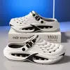 Zuecos para Hombre de Estilo Nuevo para Verano, para Uso en Exteriores, con una Sensación Suave, Antideslizante y Resistente a los Olores, Adecuados para Conducir y Uso en la Playa, Sandalias de Punta Cerrada